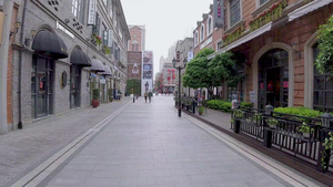 解封的武汉汉街商圈大范围延时视频11秒视频