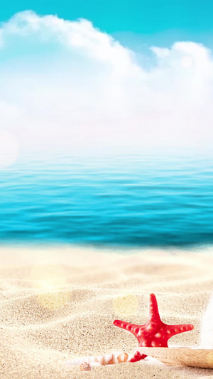夏季海边游玩背景视频led背景视频20秒视频