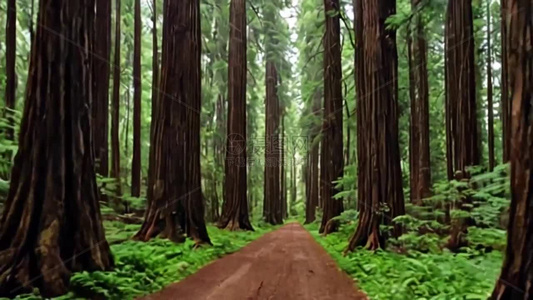 森林自然风光视频