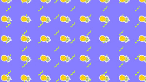 4K夏日风菠萝背景视频40秒视频