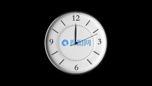 时钟AE模板时针分针秒针可分开K帧20秒视频