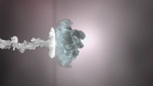 水墨雾化飞舞炫酷粒子撞击会声会影模板10秒视频