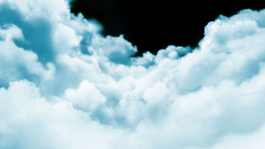 唯美云层穿梭背景带透明通道10秒视频