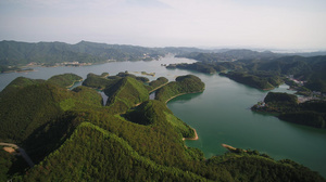 4K杭州千岛湖宣传片航拍32秒视频