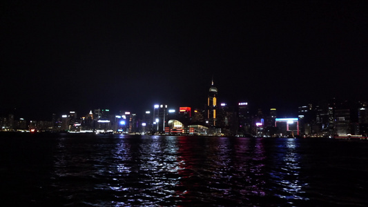 香港维港夜景视频
