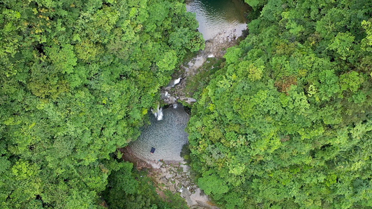 贵州户外山地森林航拍视频视频