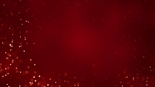 红色粒子特效舞台背景视频