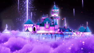 梦幻城堡《童话镇》舞台背景视频258秒视频