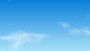 大气蓝天白云动态背景动画30秒视频