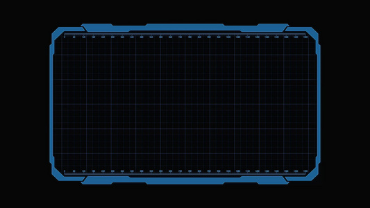 科技感动态边框元素视频