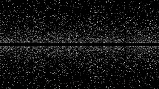 透明通道唯美的星空粒子穿梭视频素材视频