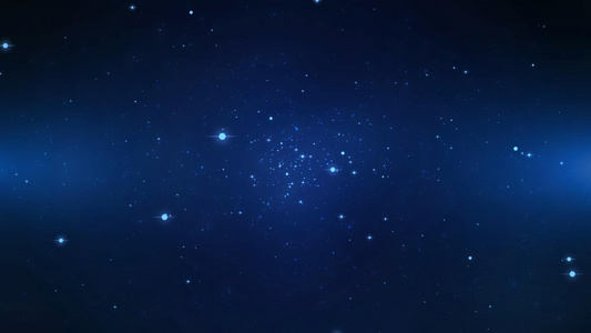 粒子星空星光背景视频