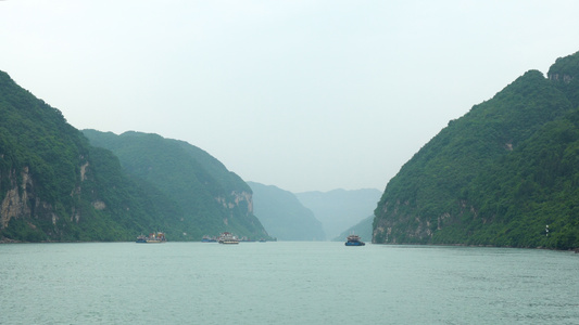 湖北宜昌西陵峡游船实拍4K合集[大宁河]视频