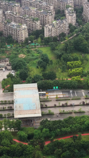 重庆荣昌区城市航拍区县房地产117秒视频