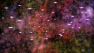 星云星星颜色星系20秒视频