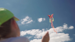 少女玩风筝16秒视频