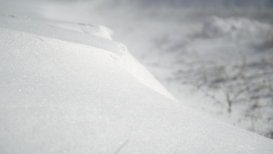 暴风雪漂流雪视频