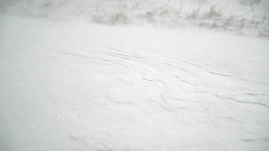 北极的火山暴风雪视频