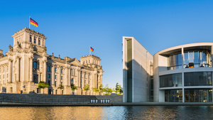 柏林德国国会大厦14秒视频