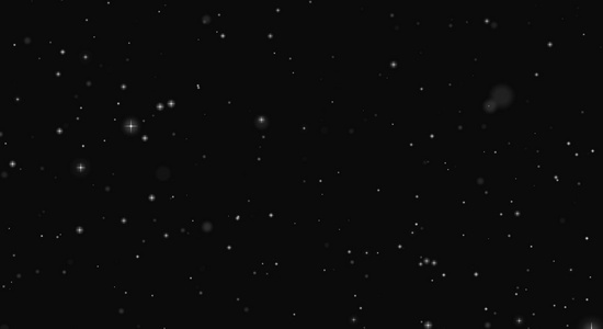 星星粒子背景视频