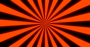 橙色和黑色黑光环绕的太阳光背景15秒视频