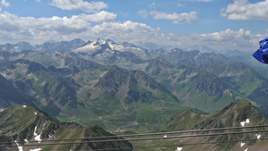 比利牛山脉全景16秒视频