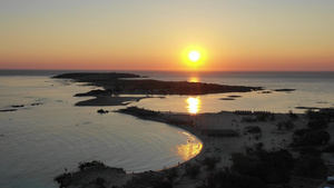 希腊克里特岛西南部Elafonissi著名异国天堂31秒视频