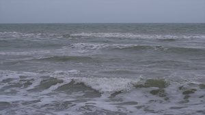 海岸的暴风雨25秒视频