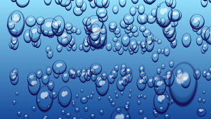 水中的抽象气泡4k15秒视频