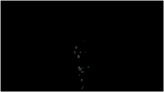 唯美气泡上升泡泡视频