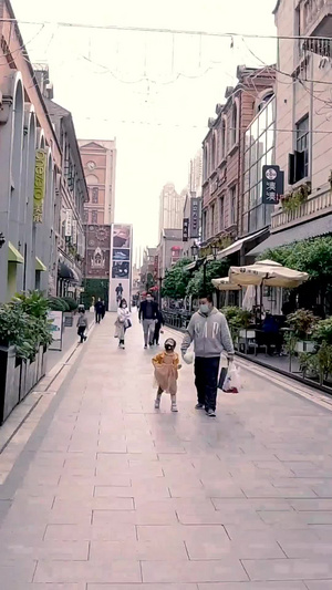 武汉楚河汉街街景大范围延时视频素材cbd5秒视频