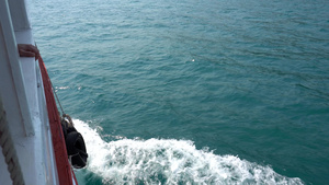 乘船在泰国海上旅行9秒视频