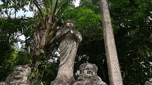 东南亚佛教雕像视频