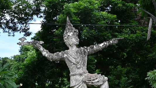 东南亚佛教雕像视频