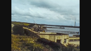 1967年威尔士的海岸景观12秒视频