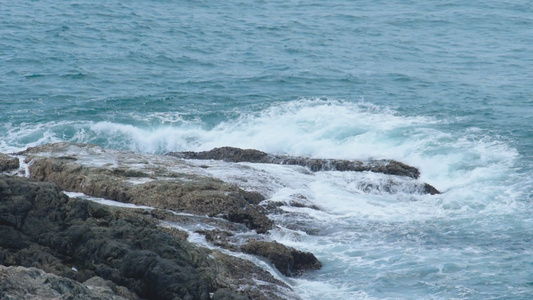 海洋海岸波浪视频