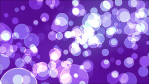 彩色紫色光亮有泡泡的维度21秒视频