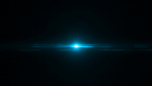 蓝色粒子光线元素带透明度通道15秒视频