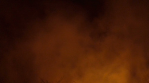 在朱恩旱季烧毁了几公顷松树的林火和森林火灾18秒视频