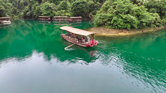 4K广东肇庆鼎湖山天湖景区蝴蝶谷视频