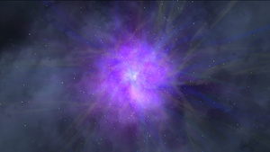 中间的光星系16秒视频