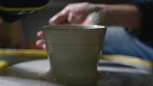 手工艺术陶艺制作20秒视频