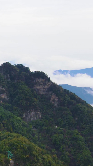 航拍武当山金顶名山大川5A景区中国风光88秒视频