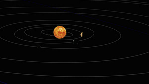 太阳系动画15秒视频