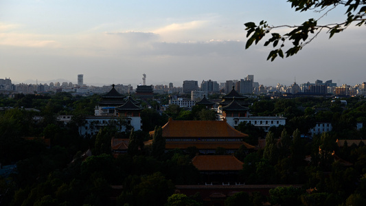 北京古代与现代建筑视频