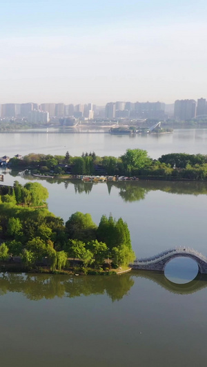 航拍5A景区徐州云龙湖风景区小南湖景区视频旅游目的地72秒视频