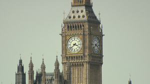 倾斜到大笨钟和伦敦议会大厦9秒视频