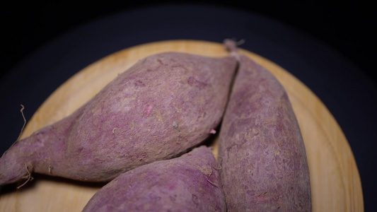 【镜头合集】农作物紫薯粗粮杂粮视频