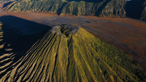 布罗莫火山4k航拍视频55秒视频