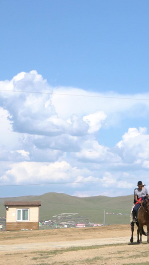 蒙古牧民骑马少年合集蒙古族20秒视频